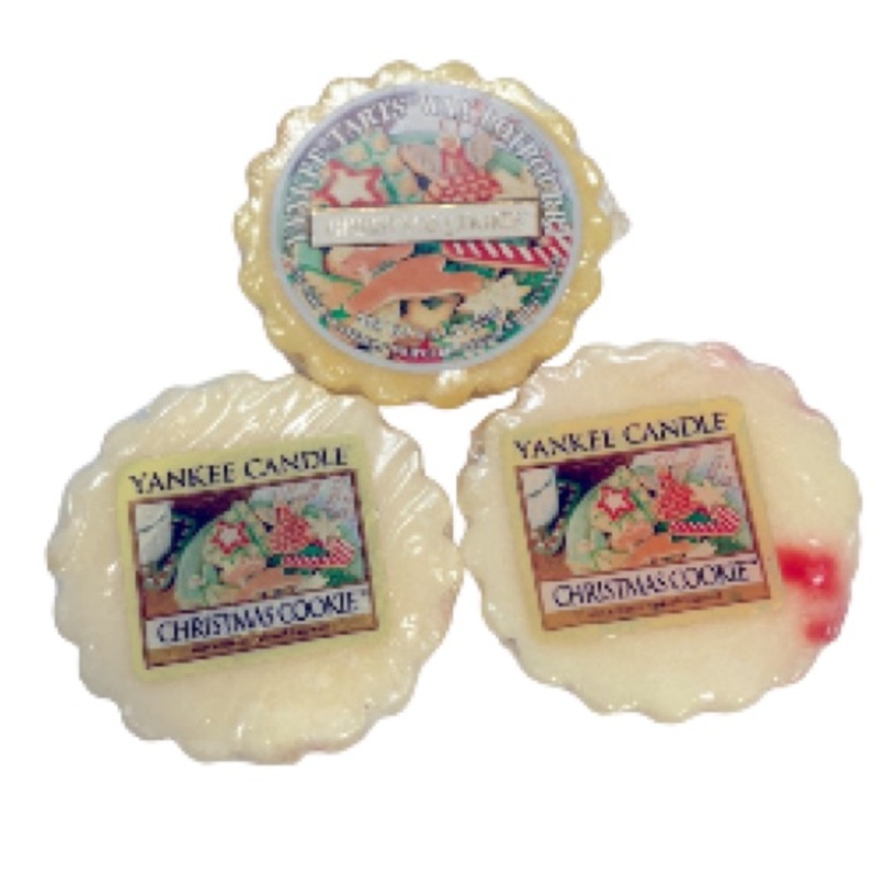 3 Yankee Candle Tarts CHRISTMAS COOKIE NEW 8 oz each